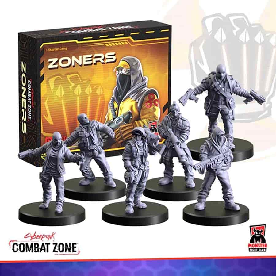 CYBERPUNK RED: COMBAT ZONE: ZONERS FACTION STARTER BOX