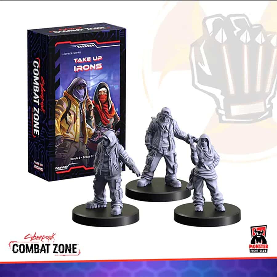 CYBERPUNK RED: COMBAT ZONE TAKE UP IRONS EXPANSION (ZONERS GONKS)