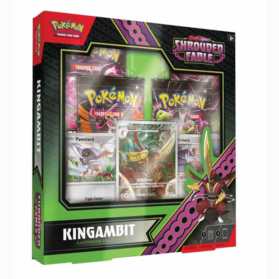 Pokemon TCG: Scarlet & Violet - Shrouded Fable Kingambit Illustration Collection