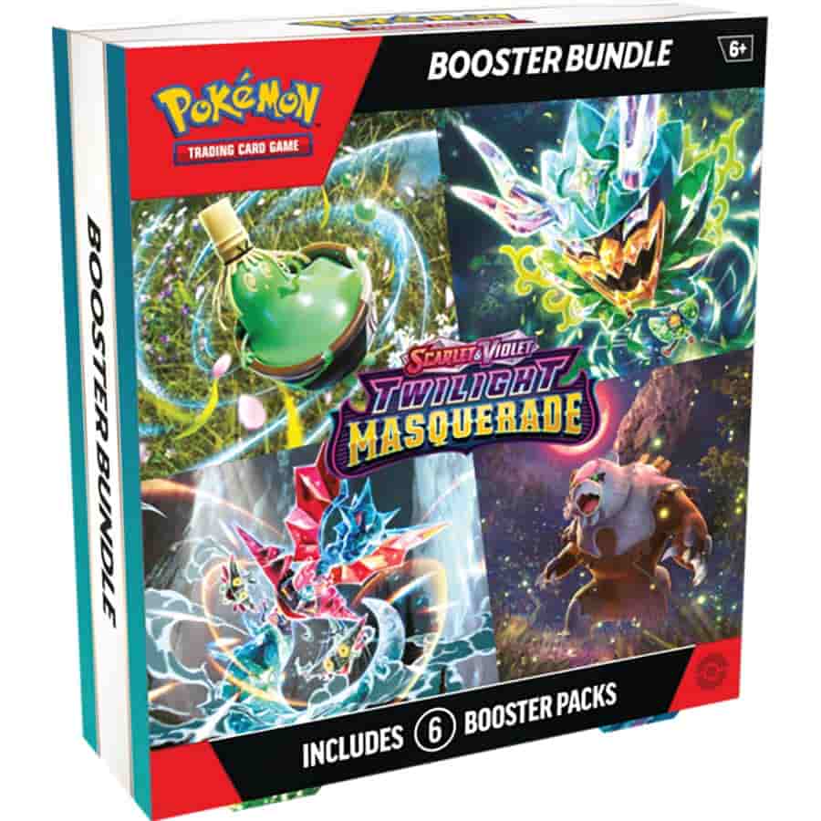 POKEMON TCG: SCARLET AND VIOLET TWILIGHT MASQUERADE BOOSTER BUNDLE