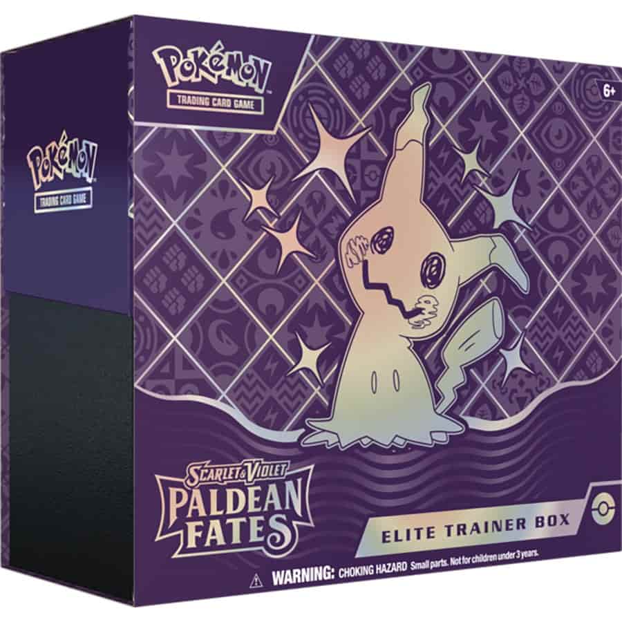 POKEMON TCG: SCARLET AND VIOLET: PALDEAN FATES: ELITE TRAINER BOX