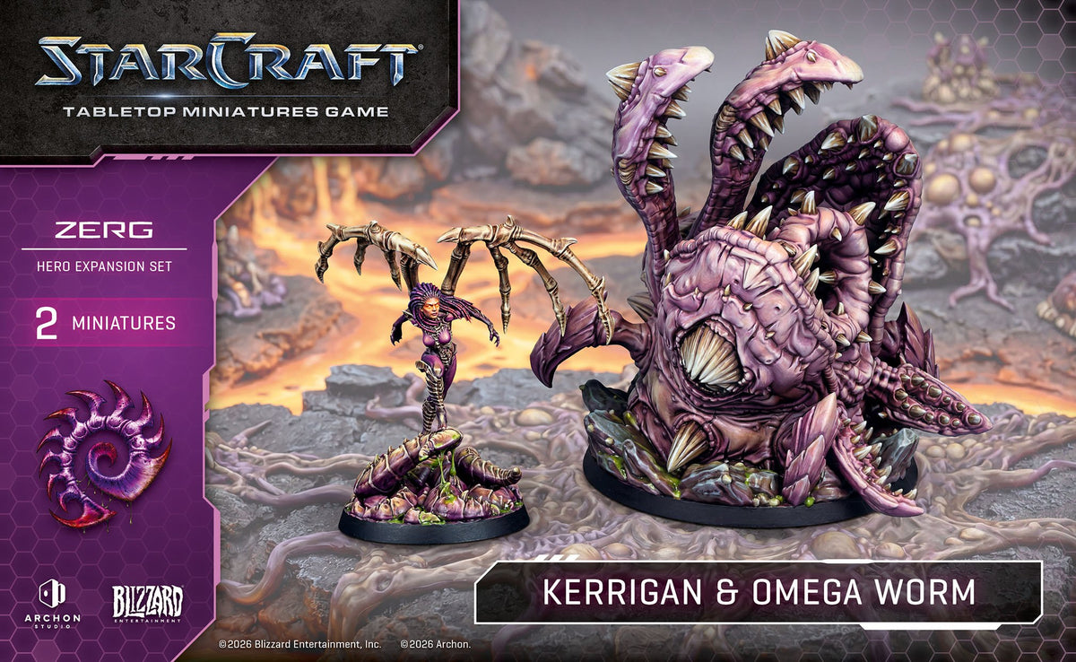 STARCRAFT: ZERG - KERRIGAN & OMEGA WORM