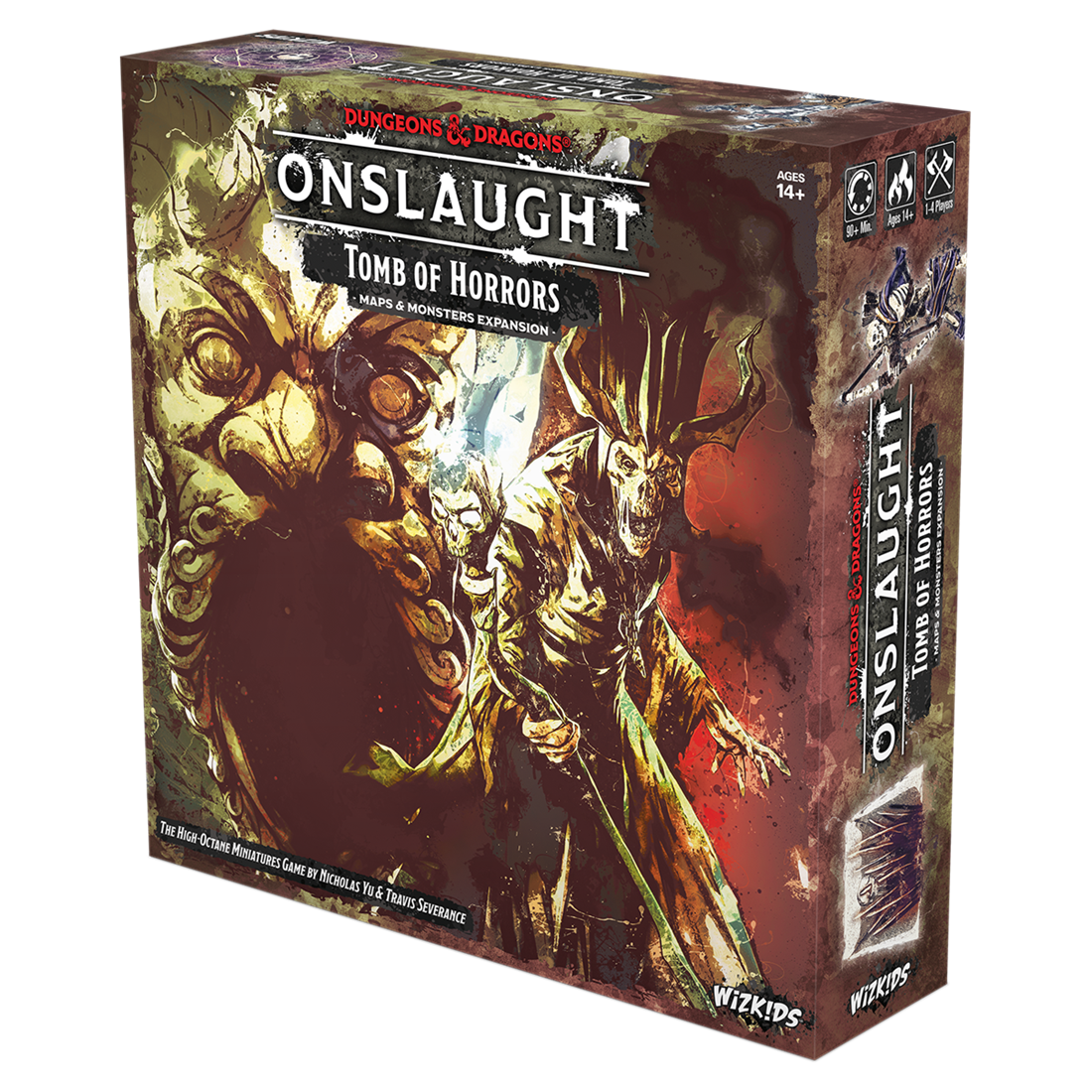 DND ONSLAUGHT EXPANSION - TOMBS OF HORROR MAPS & MONSTERS ****
