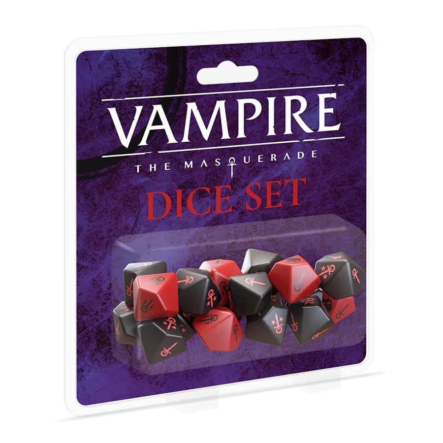 VAMPIRE: THE MASQUERADE (5E) RPG: DICE SET