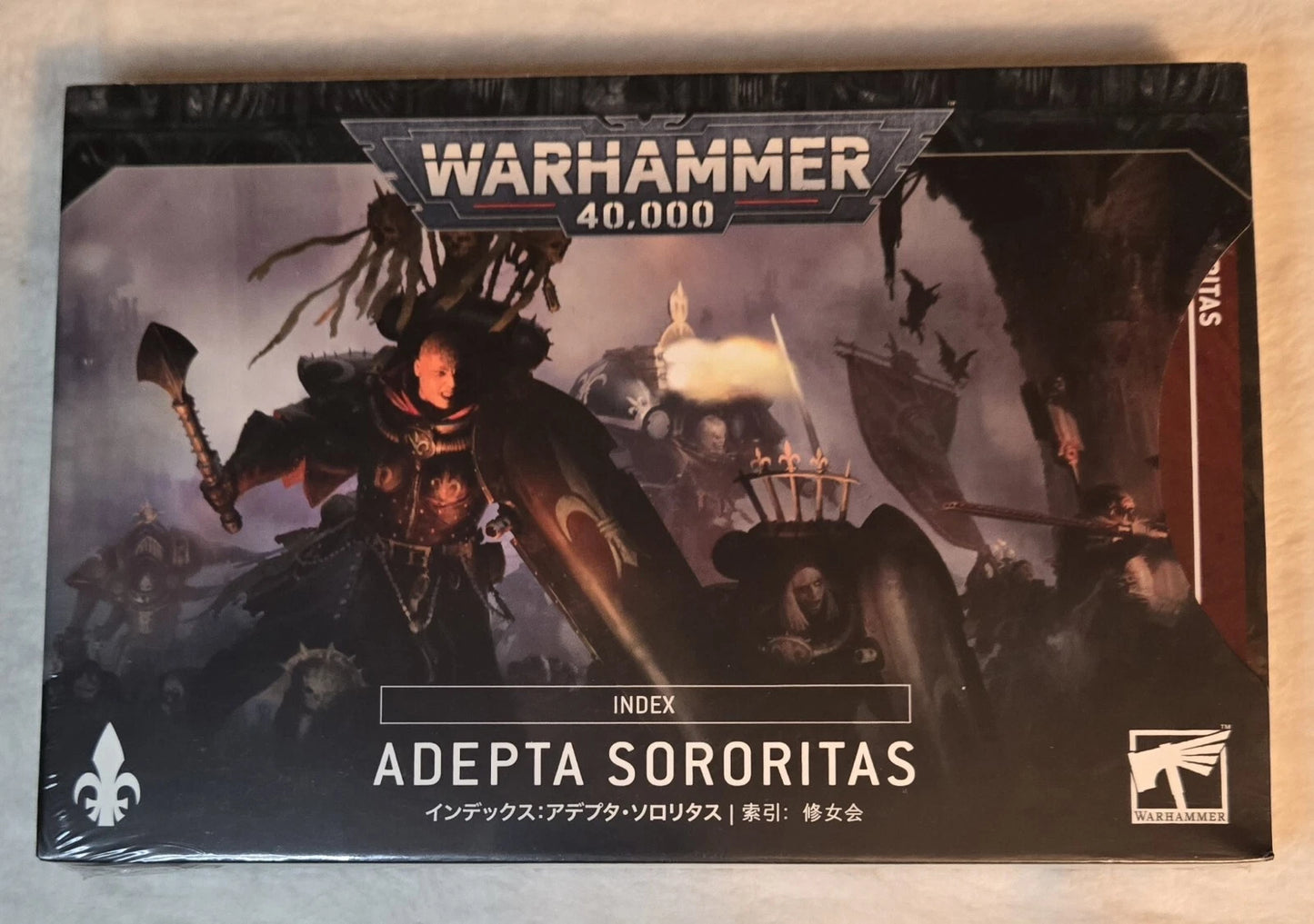 Warhammer ADEPTA SORORITAS INDEX CARDS ****