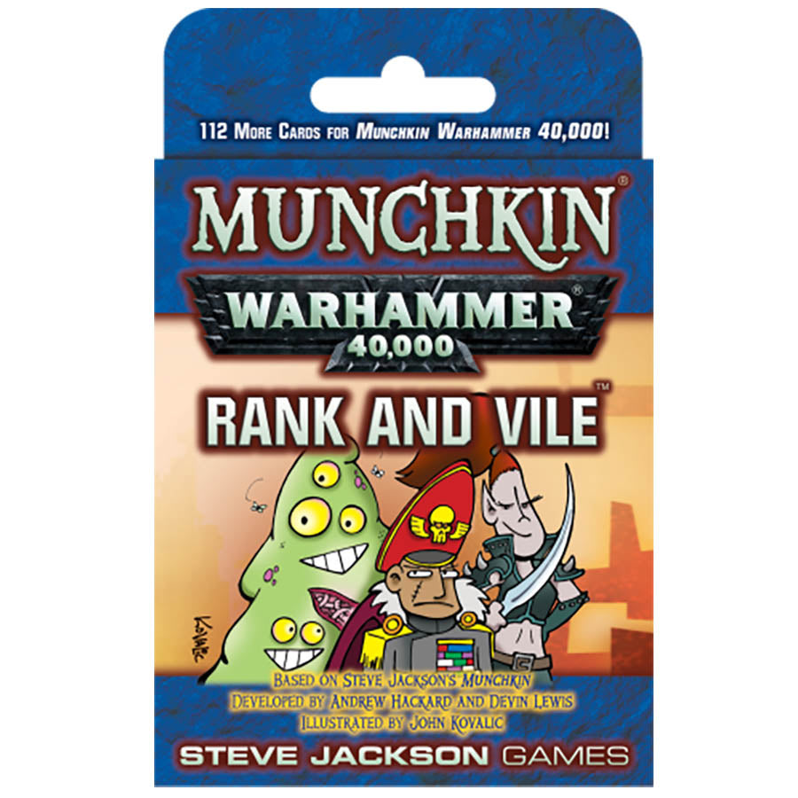 MUNCHKIN: WARHAMMER 40000 RANK AND VILE