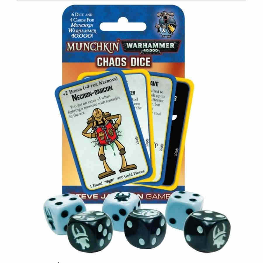 MUNCHKIN: WARHAMMER 40000 CHAOS DICE