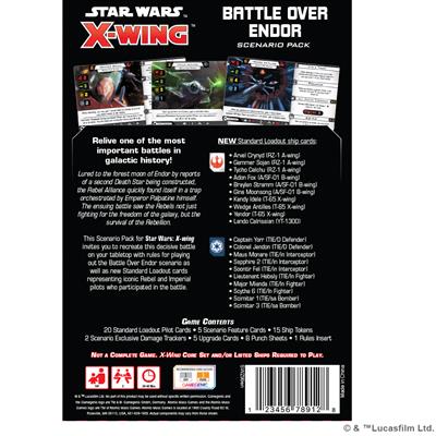 STAR WARS: X-WING - BATTLE OVER ENDOR SCENARIO PACK