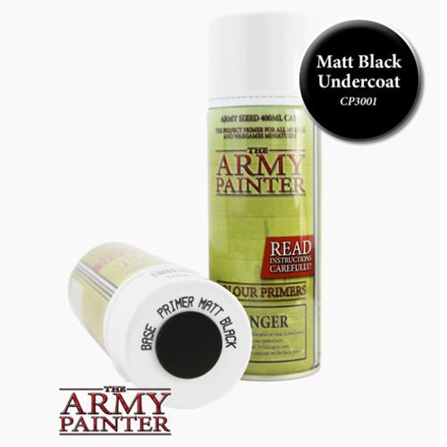 COLOUR PRIMER: MATTE BLACK SPRAY