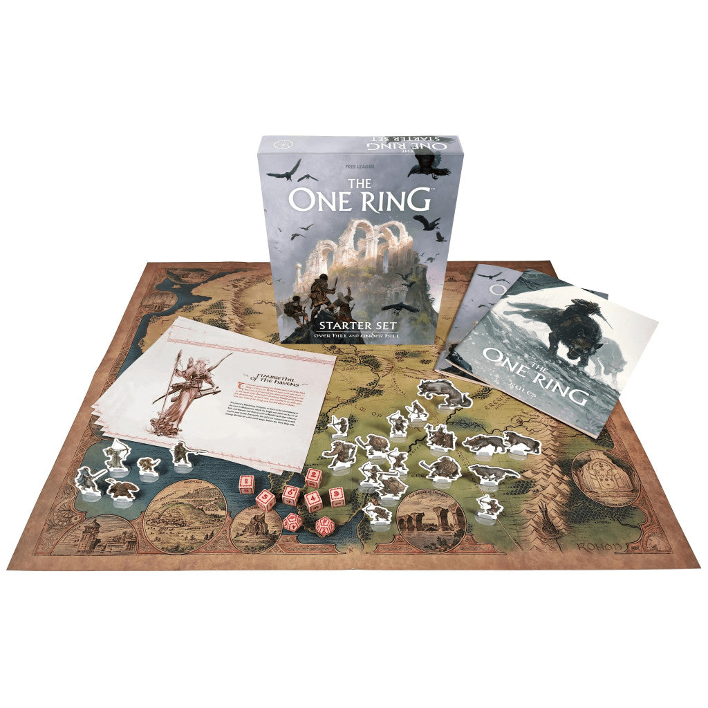 The One Ring RPG: Starter Set - Over Hill and Under Hill