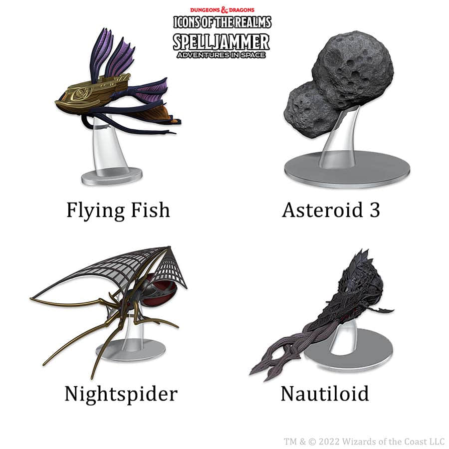 DUNGEONS AND DRAGONS: ICONS OF THE REALMS: SPELLJAMMER ADVENTURES IN SPACE: SHIP SCALE: WILDSPACE AMBUSH