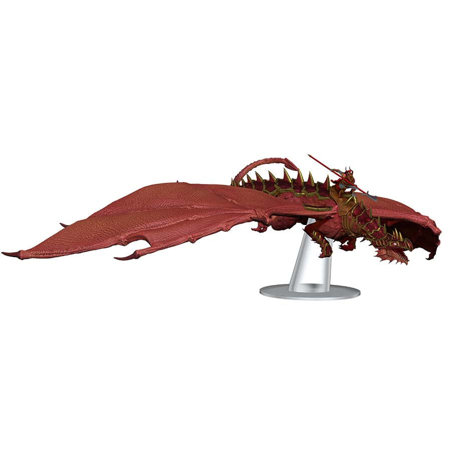 D&D: DRAGONLANCE SHADOW OF THE DRAGON: RED RUIN AND RED DRAGONNEL PREMIUM FIGURE