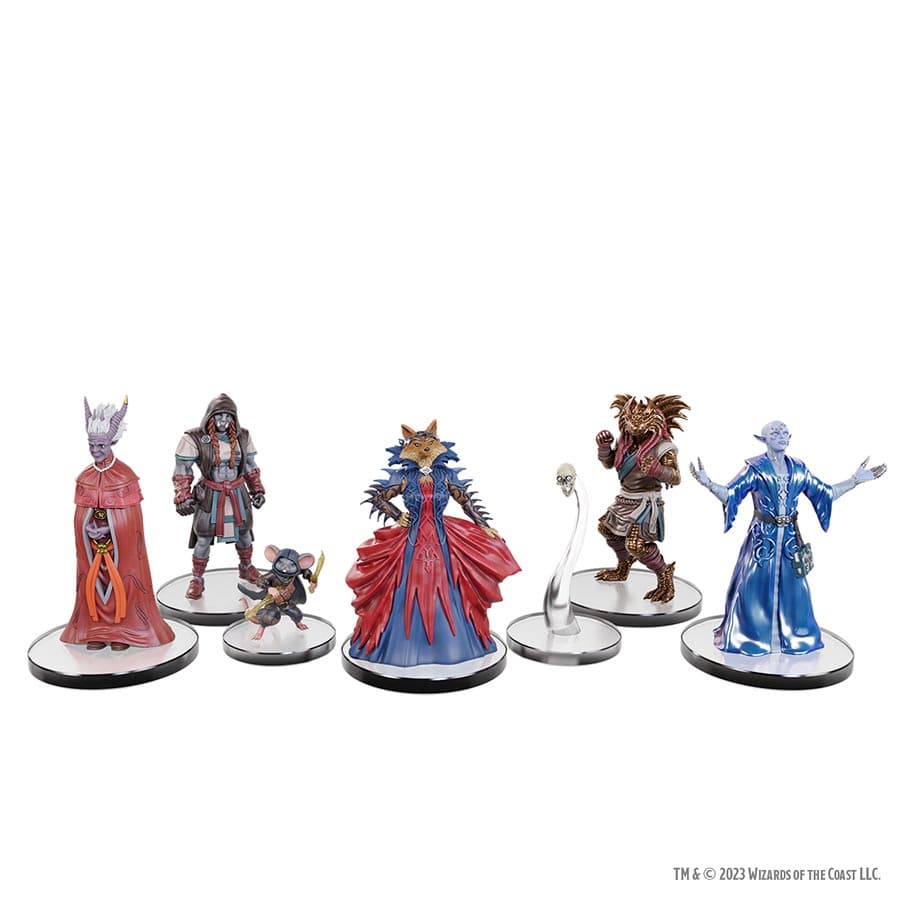 DUNGEONS AND DRAGONS: PLANESCAPE CHARACTER MINIATURES SET