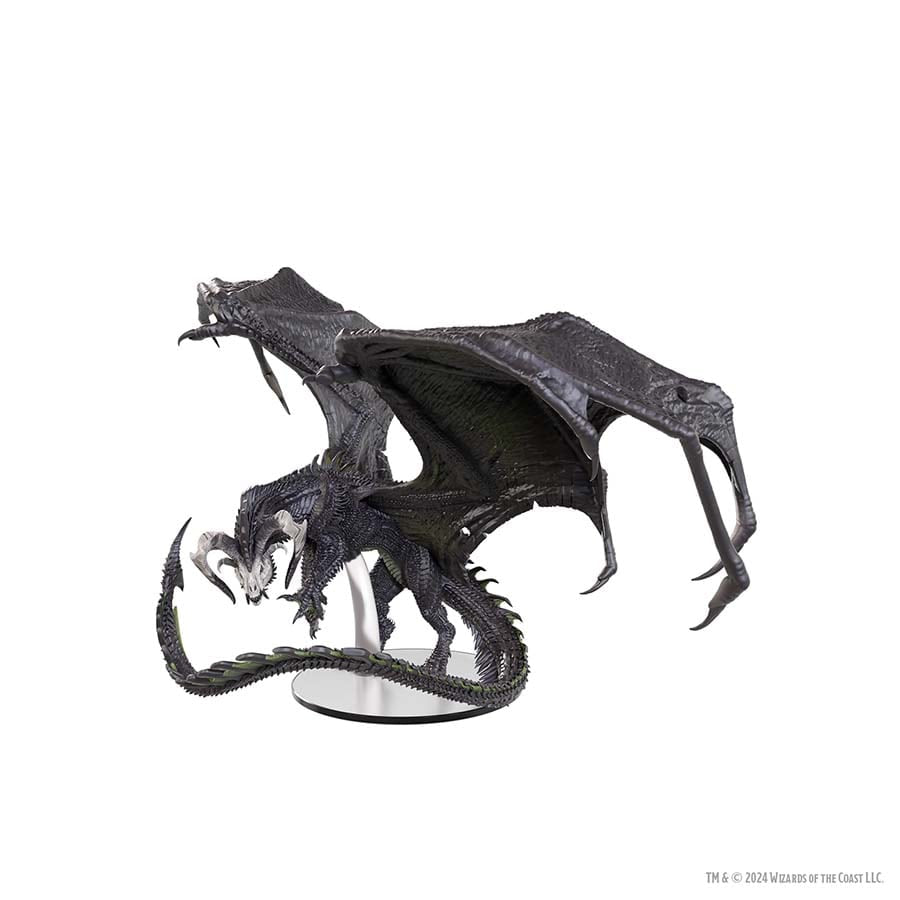 DUNGEONS AND DRAGONS: ICONS OF THE REALMS: ADULT BLACK DRAGON CORRUPTOR