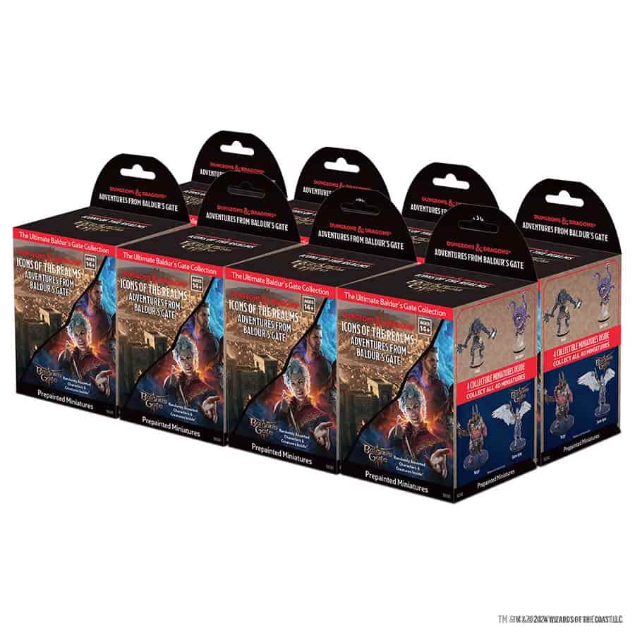 DUNGEONS AND DRAGONS: ADVENTURES FROM BALDUR'S GATE BOOSTER BOX For Honor And Glory DUNGEONS AND DRAGONS: ADVENTURES FROM BALDUR'S GATE BOOSTER BOX For Honor And Glory