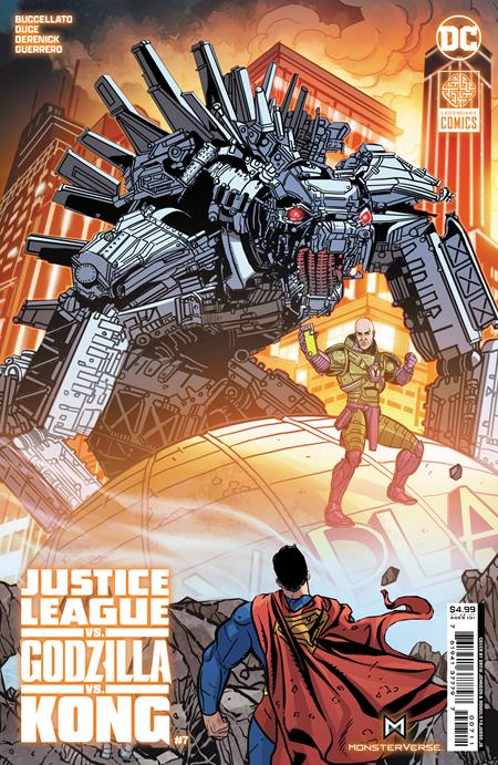 JUSTICE LEAGUE VS GODZILLA VS KONG #3 (OF 7) CVR A DREW JOHNSON