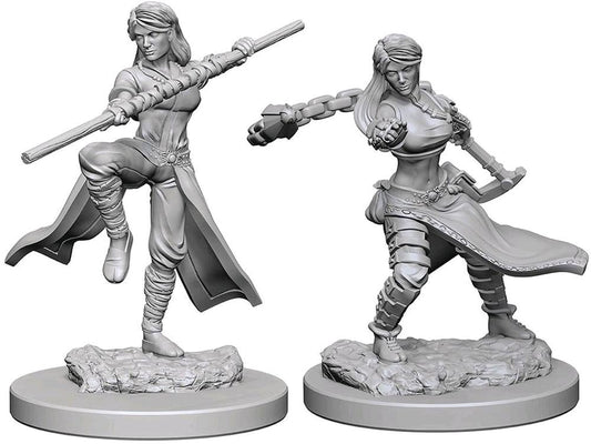 Dungeons & Dragons: Nolzur's Marvelous Unpainted Miniatures - W01 Human Female Monk