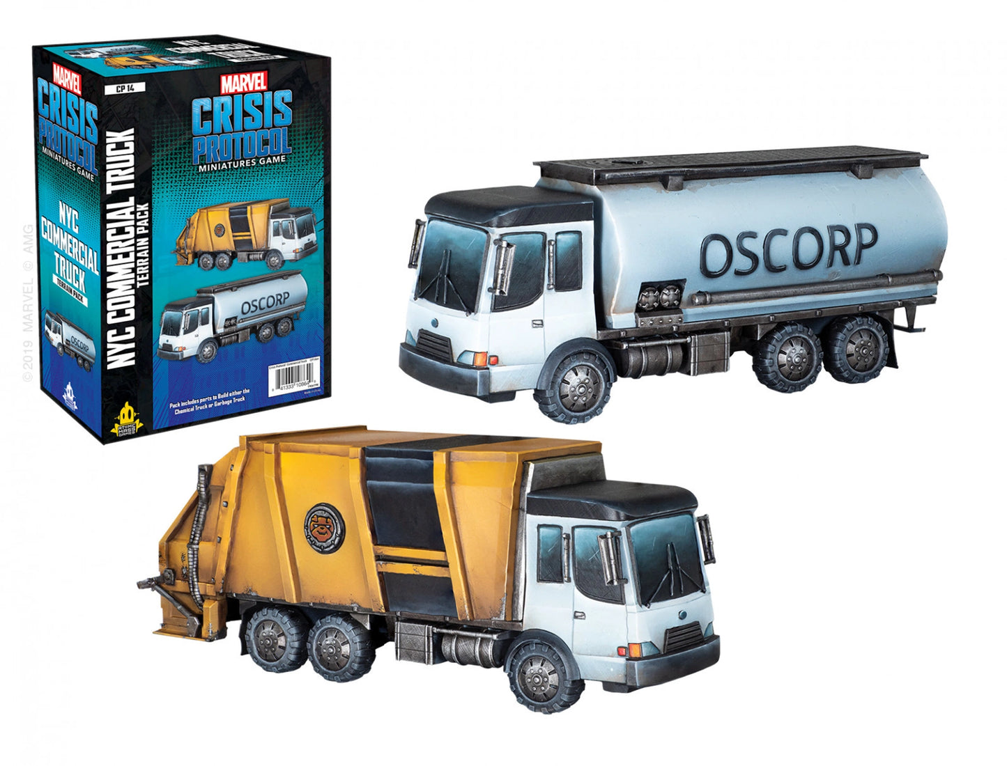 Marvel Crisis Protocol - NYC Commercial Truck Terrain Pack