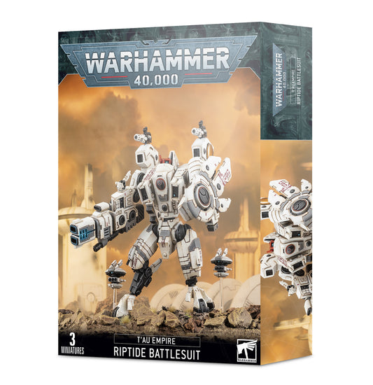 Warhammer T'AU EMPIRE: XV104 RIPTIDE BATTLESUIT ****