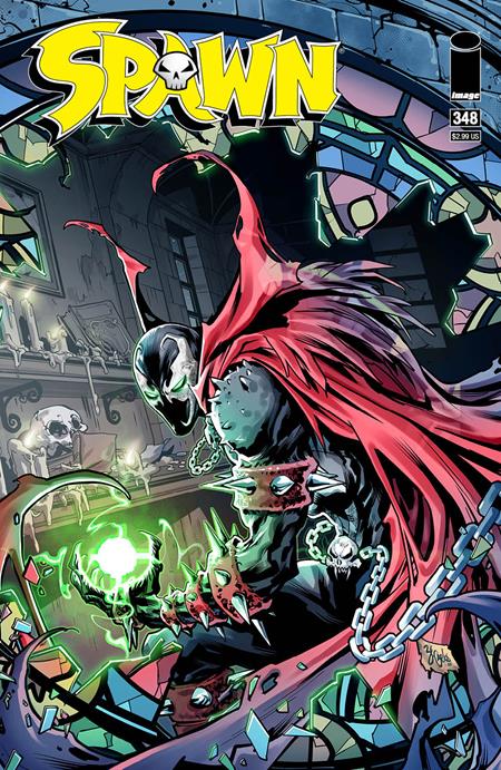 SPAWN #348 CVR A ZE CARLOS CARDSTOCK