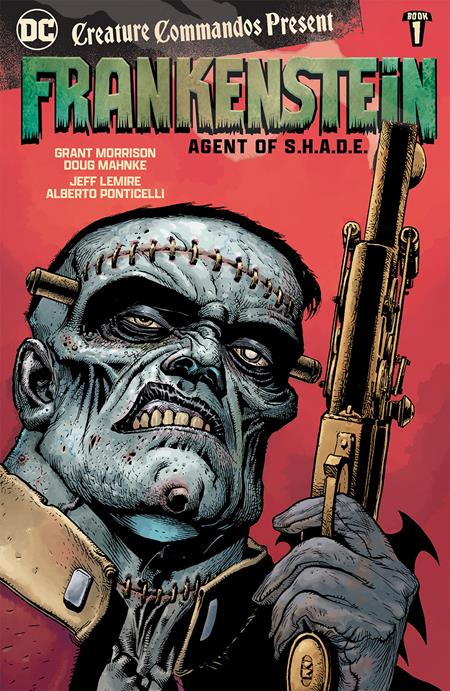 CREATURE COMMANDOS PRESENT FRANKENSTEIN AGENT OF SHADE TP BOOK 01