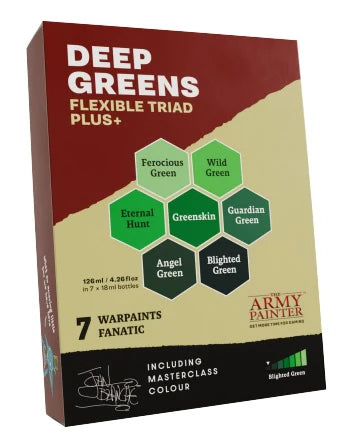 Warpaints Fanatic: Flexible Triad PLUS+ - Deep Green