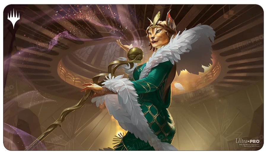 Streets of New Capenna Kitt Kanto, Mayhem Diva Commander Standard Gaming Playmat for Magic: The Gathering