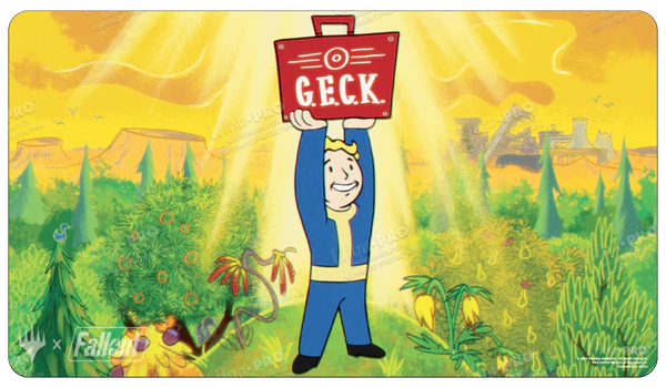 Fallout® Crucible of Worlds Standard Gaming Playmat for Magic: The Gathering