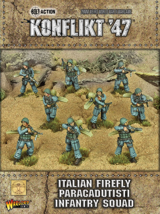 Italian Firefly Paracadutisti Infantry Squad