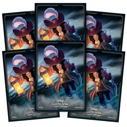 Disney Lorcana TCG: The First Chapter Card Sleeves - Captain Hook
