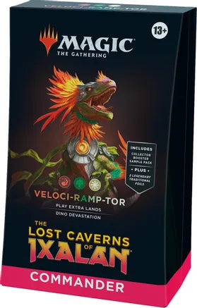 The Lost Caverns of Ixalan Commander Deck - Veloci-Ramp-Tor - Commander: The Lost Caverns of Ixalan (LCC)