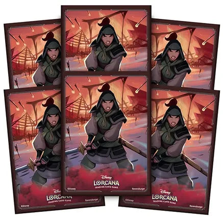 Disney Lorcana Card Sleeves - Mulan (65-Pack) - Ravensburger Card Sleeves (RCS)