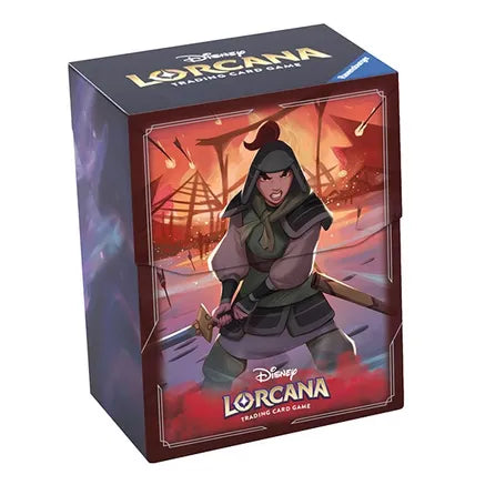 Disney Lorcana Deck Box - Mulan - Ravensburger Deck Boxes (RDB)