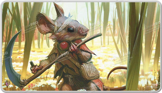 Bloomburrow Stitched Edge Standard Gaming Playmat for Magic: The Gathering - Swords to Plowshares