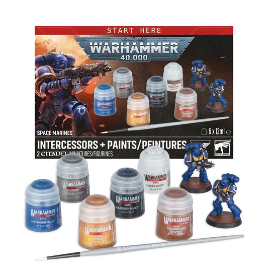 Space Marines: Infernus Marines + Paints Set