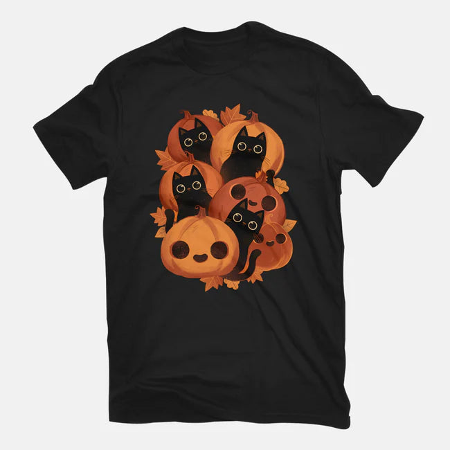 TShirts: Pumpkins And Black Cats