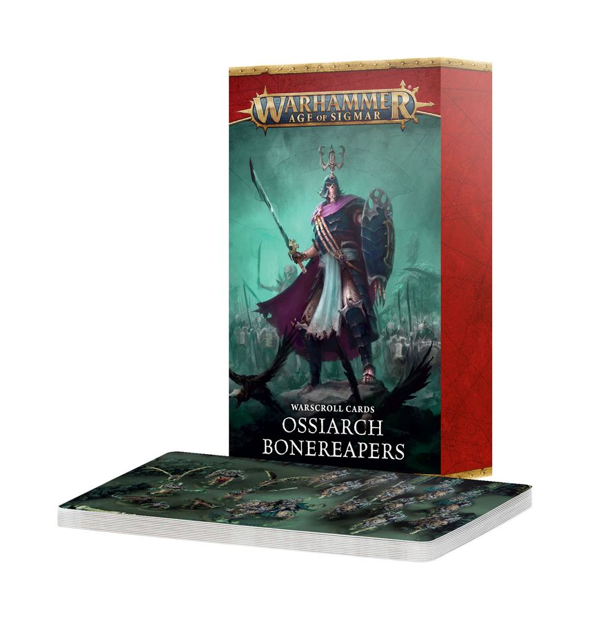 Age of Sigmar: Warscroll Cards: Ossiarch Bonereapers ***