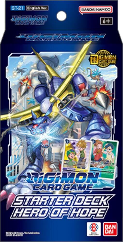 DIGIMON CARD GAME: STARTER DECK: HERO OF HOPE [ST-21]