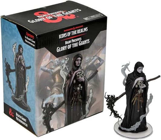 WizKids D&D Icons of The Realms: Bigby Presents: Glory of The Giants - Death Giant Necromancer - Boxed Mini *