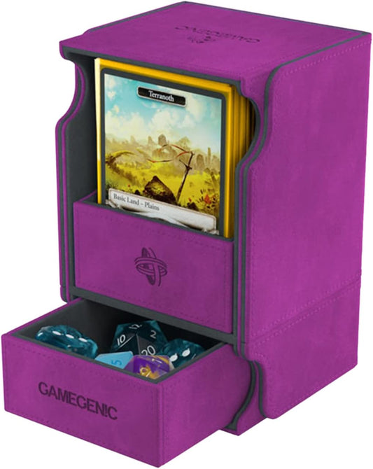 GameGenic Deck Box – Watchtower XL Purple 100CT
