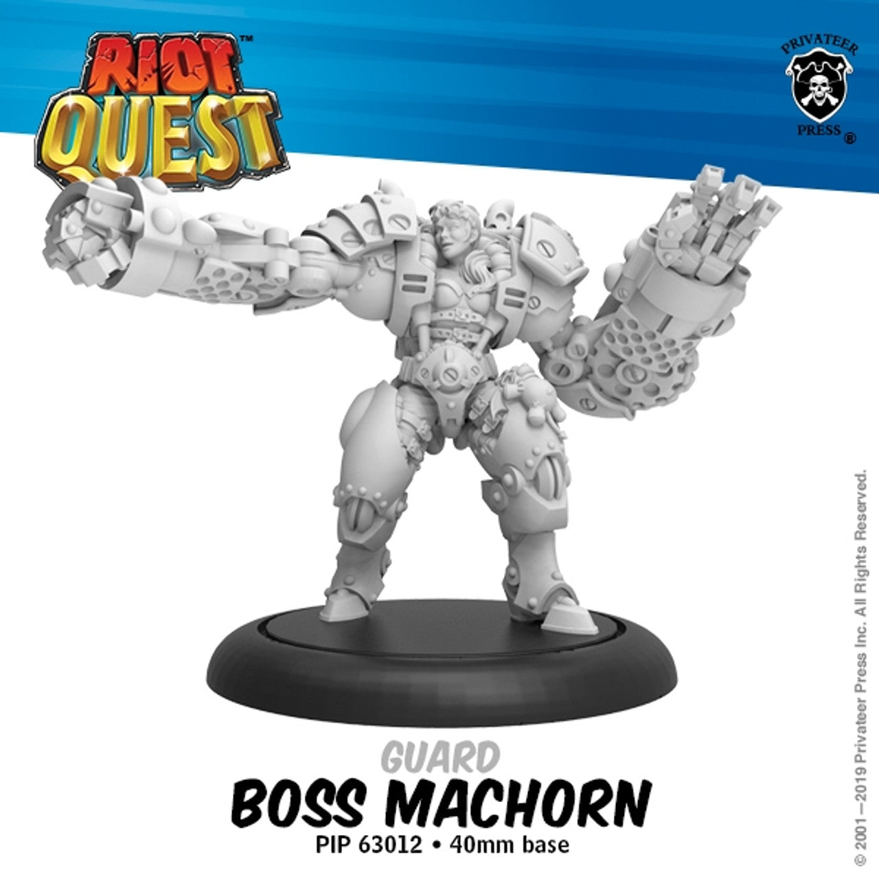 Boss MacHorn – Riot Quest Guard