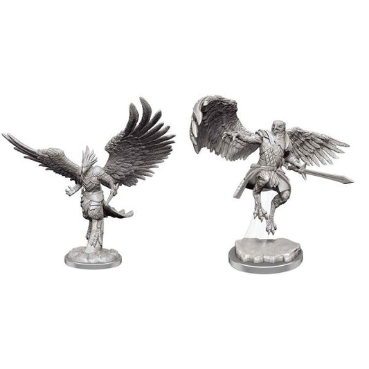 DUNGEONS AND DRAGONS NOLZUR'S MARVELOUS MINIATURES: W18 AARAKOCRA PALADINS