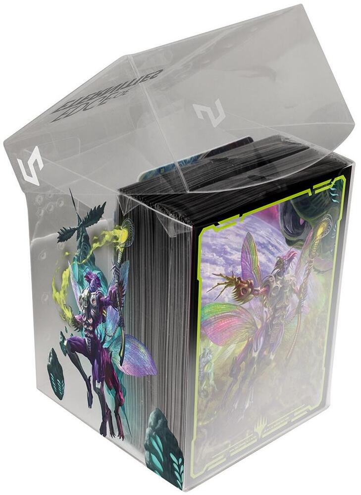 Magic the Gathering CCG: Edge of Eternities 100ct Deck Protector Sleeves in Clear Box Commander B
