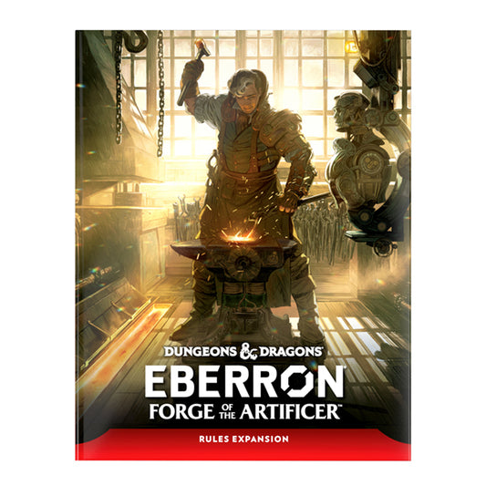 Dungeons & Dragons RPG: Eberron - Forge of the Artificer Hard Cover