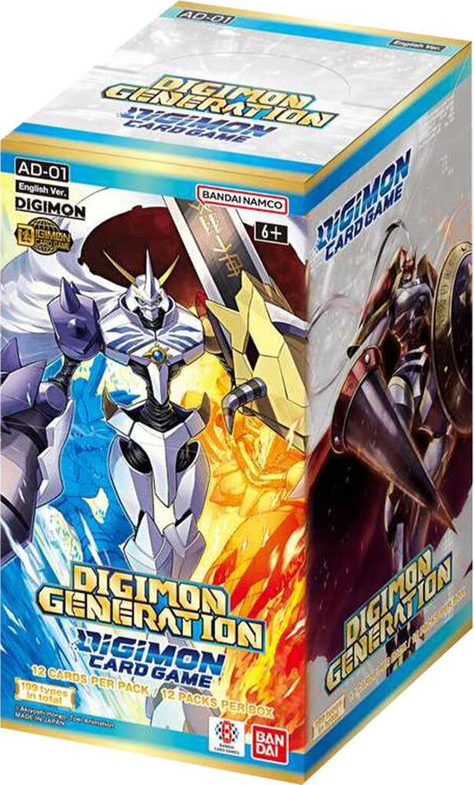 DIGIMON CARD GAME: DIGIMON GENERATIONS ADVANCED BOOSTER (AD-01)