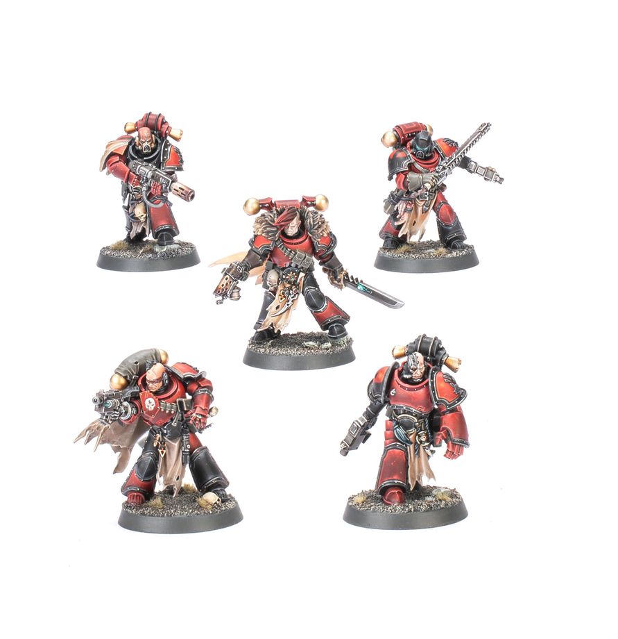 Chaos Space Marines: Red Corsairs Raiders WH40K ****
