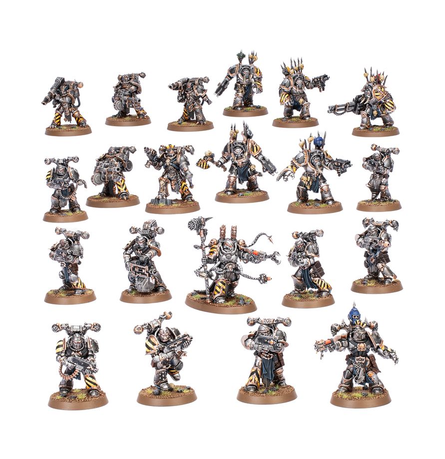 Combat Patrol: Chaos Space Marines – Iron Warriors Warhammer 40K ****
