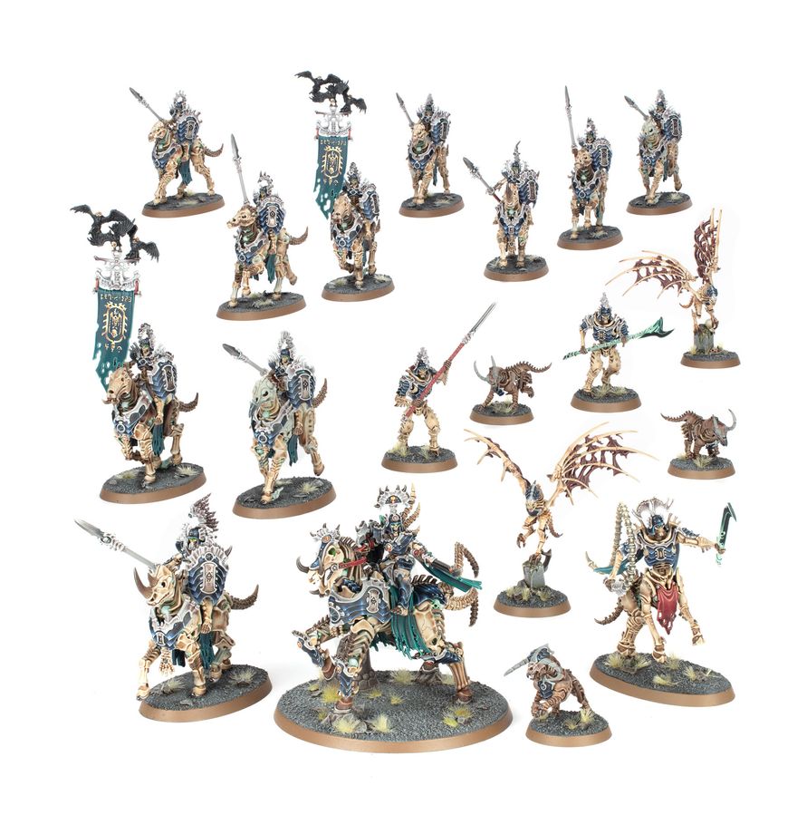 Age of Sigmar: Spearhead: Ossiarch Bonereapers – Kavalos Vanguard ****