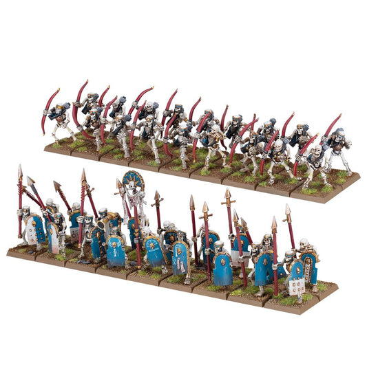 TOMB KINGS SKELETON WARRIORS/ARCHERS