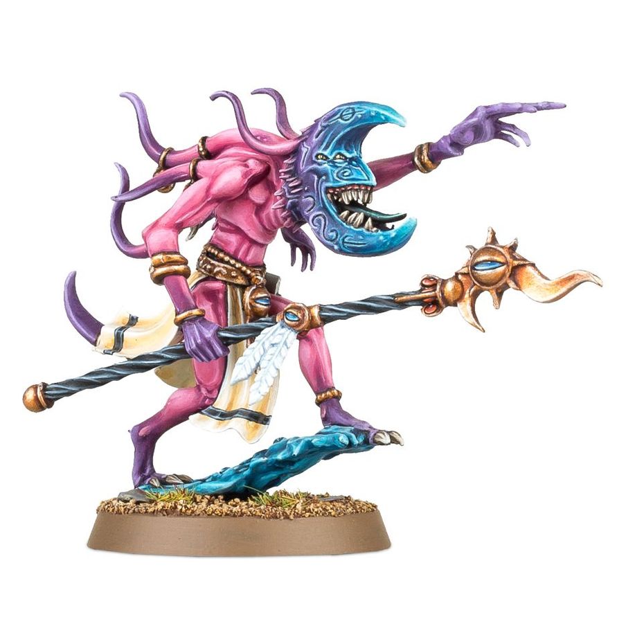Herald of  Tzeentch on Burning Cart AOS ***